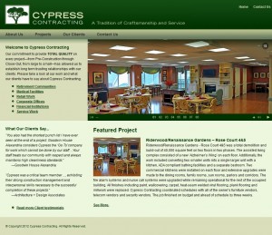 Cypress Contracting Homepage