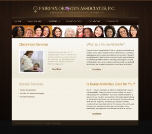 Fairfax OB-GYN Interior Page