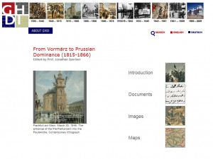 German History in Documents and Images Section Page