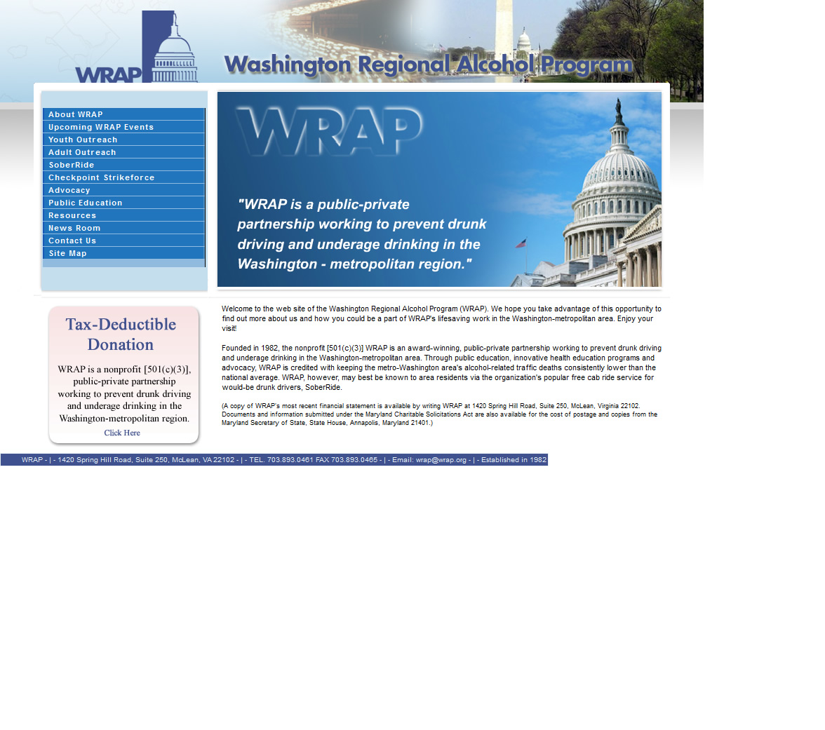 WRAP Homepage